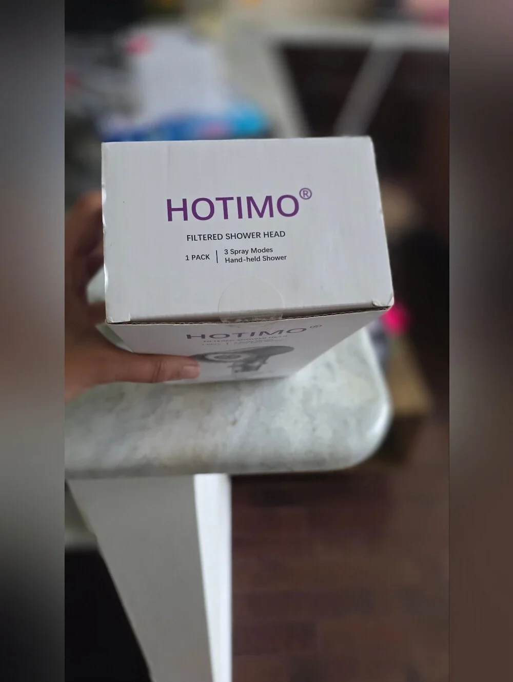HOTIMO Filtered Handheld Shower Head – 3 Spray Model